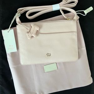 NEW Radley London Original Pockets Blush Medium Crossbody Bag + Dustcover